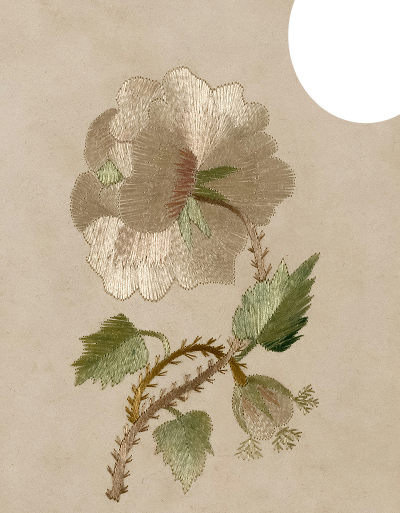 Embroidered Flower